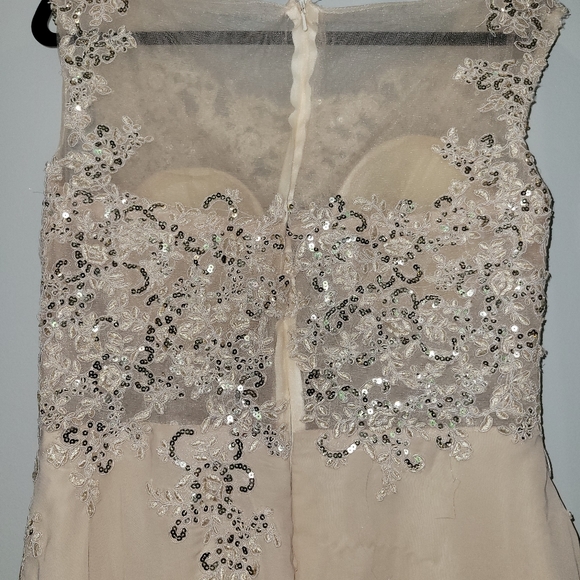 Champagne formal gown - Picture 2 of 5